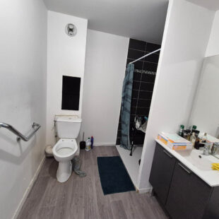 Métro Mitterie – Type 2, balcon, parking, VENDU LOUé, résidence récente