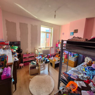 Maison vendue louée 750 € de 3 chambres avec jardin.