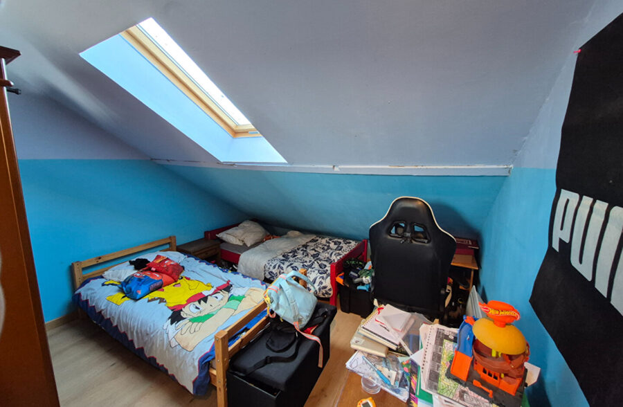 Maison vendue louée 750 € de 3 chambres avec jardin.