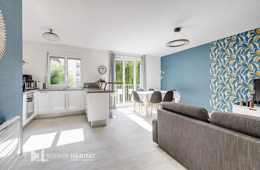 Secteur République – Nationale : Appartement T3 avec parking