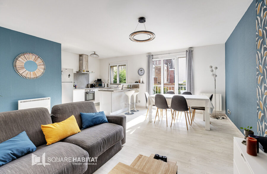 Secteur République – Nationale : Appartement T3 avec parking