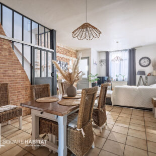 Maison 4 chambres + mezzanine – Jardin – Loos