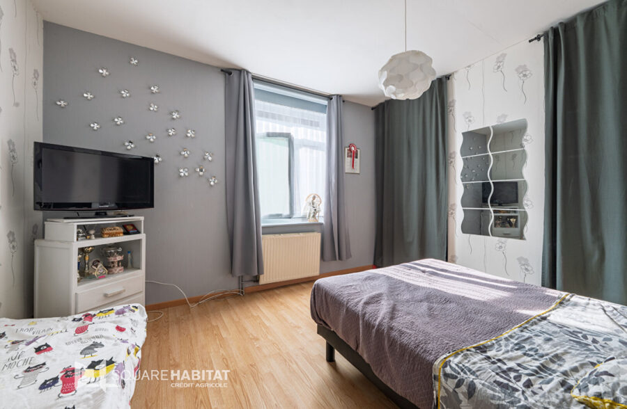 Maison 4 chambres + mezzanine – Jardin – Loos