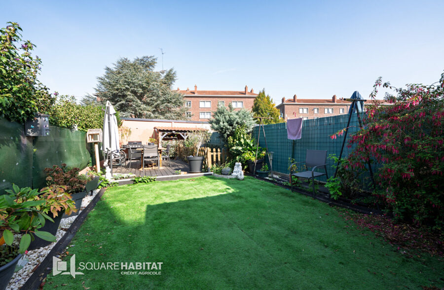 Maison 4 chambres + mezzanine – Jardin – Loos