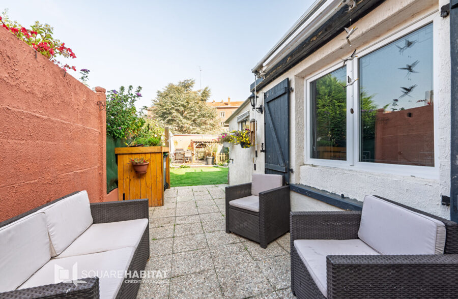 Maison 4 chambres + mezzanine – Jardin – Loos
