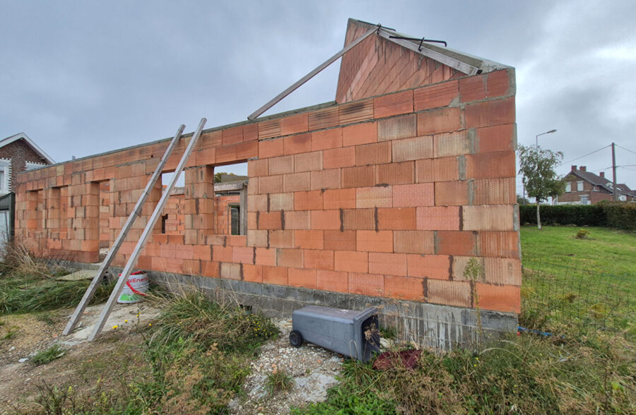 Maison en cours de construction