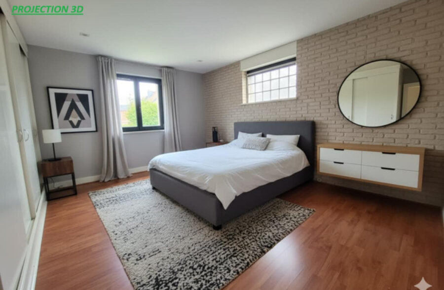 Maison INDIVIDUELLE ,semi plain pied !