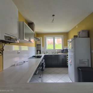HELLEMMES – MAISON – 4 CHAMBRES – 1 BUREAU – JARDIN – GARAGE