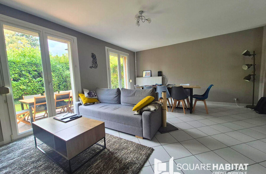 HELLEMMES – MAISON – 4 CHAMBRES – 1 BUREAU – JARDIN – GARAGE