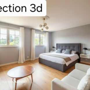 Pavillon individuel semi plain pied