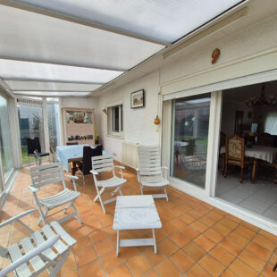 Maison semi individuelle 3 chambres, jardin, garage