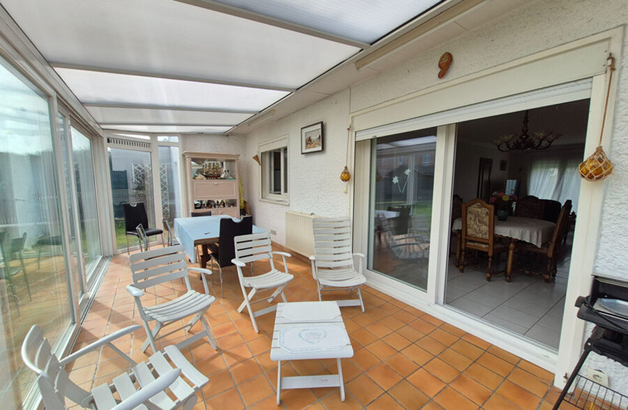 Maison semi individuelle 3 chambres, jardin, garage