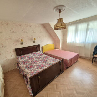 Maison semi individuelle 3 chambres, jardin, garage