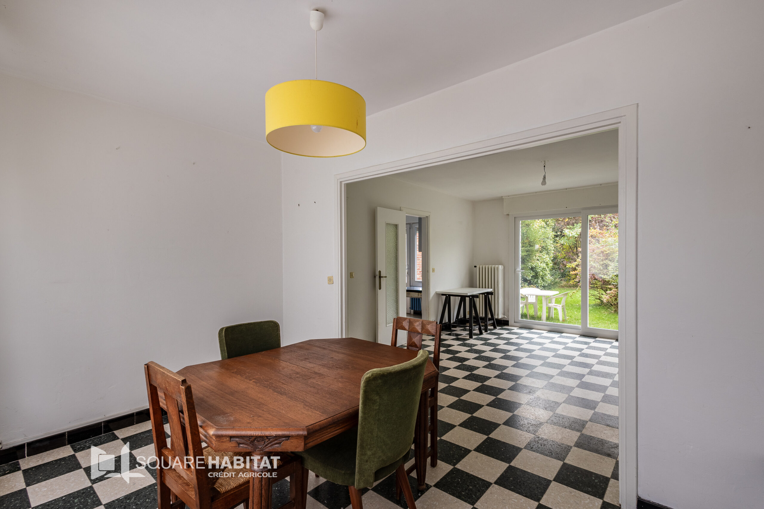 Maison semi individuelle 3 chambres jardin garage