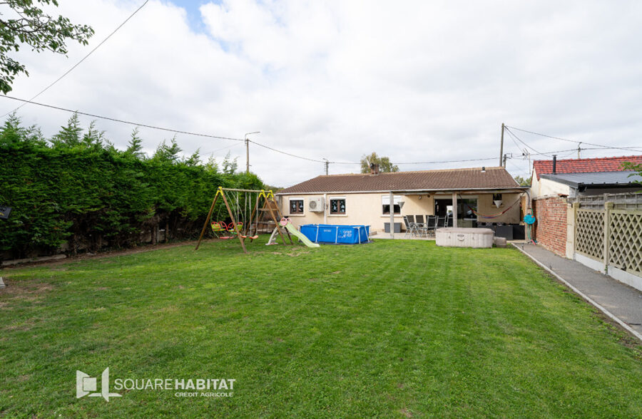 Maison de plain-pied – Auchy-les-mines  -3 chambres