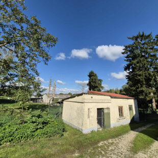 Charmante maison de campagne individuelle avec grand terrain et dépendances