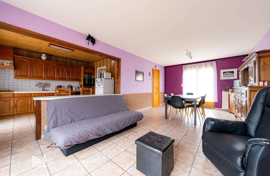 Maison semi-individuelle – 3ch – jardin et garage – La Bassée