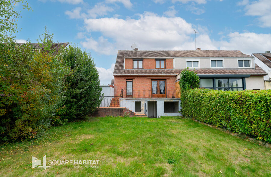 Maison semi-individuelle – 3ch – jardin et garage – La Bassée