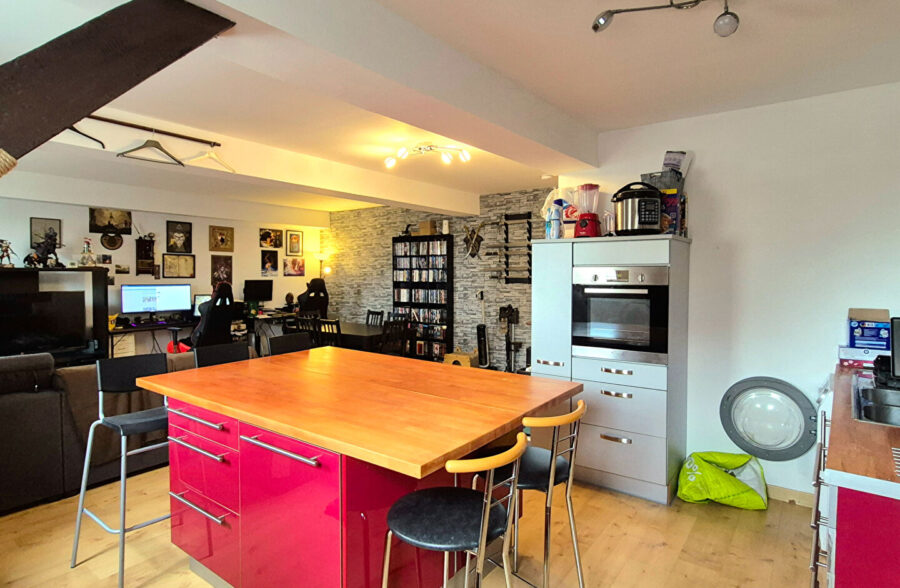 Appartement 3 pièces en duplex avec stationnement privatif