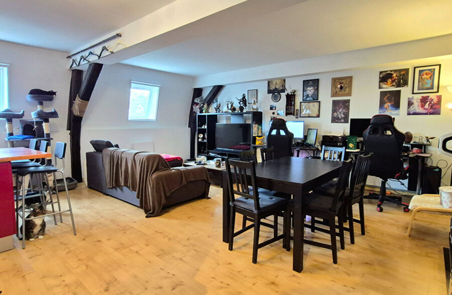 Appartement 3 pièces en duplex avec stationnement privatif