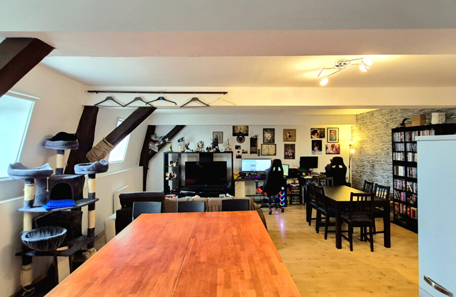 Appartement 3 pièces en duplex avec stationnement privatif