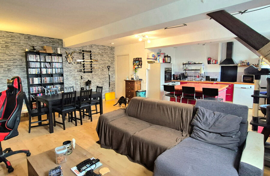 Appartement 3 pièces en duplex avec stationnement privatif