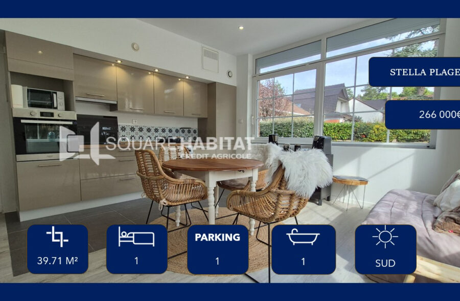 Appartement meublé T2 Stella Plage