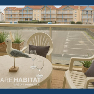 Appartement  Stella Plage à 50 mètres de la plage