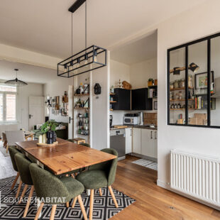 Maison Saint Andre Lez Lille, 4 chambres, 2 salles de bains, 2 toilettes, grande terrasse, buanderie, grand garage , 1 parking et dépendances.