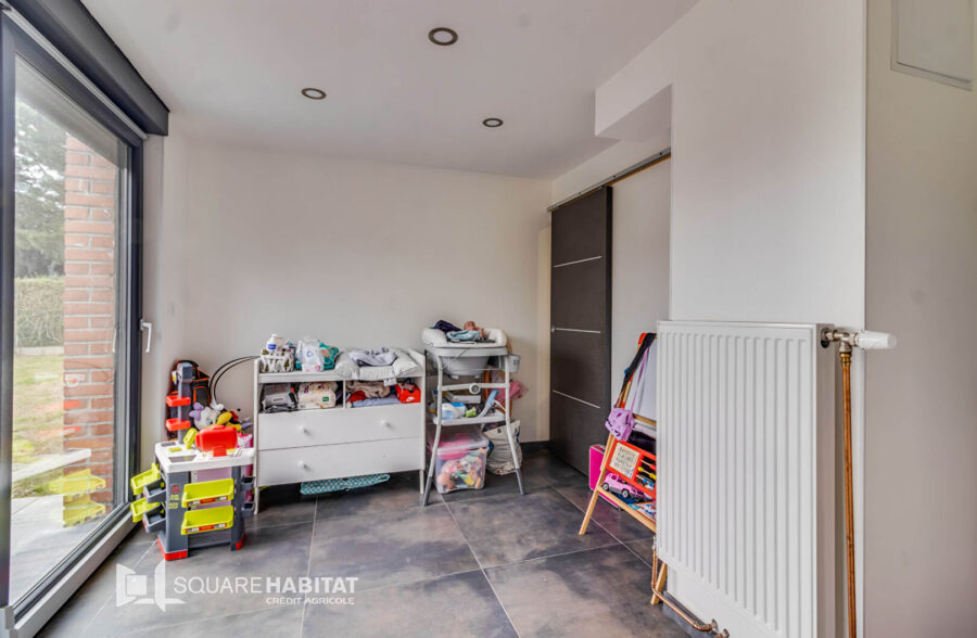 Rare sur Wattrelos : plain-pied 3 chambres + jardin + garage + place de parking Rare sur Wattrelos : plain-pied 3 chambres + jardin + garage + place de parking