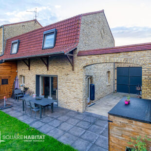 Maison 125m², 3 chambres, jardin Bourbourg