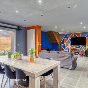 Maison 125m², 3 chambres, jardin Bourbourg