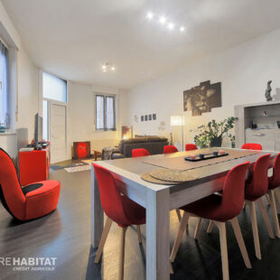 Maison semi  individuelle avec jardin et garage