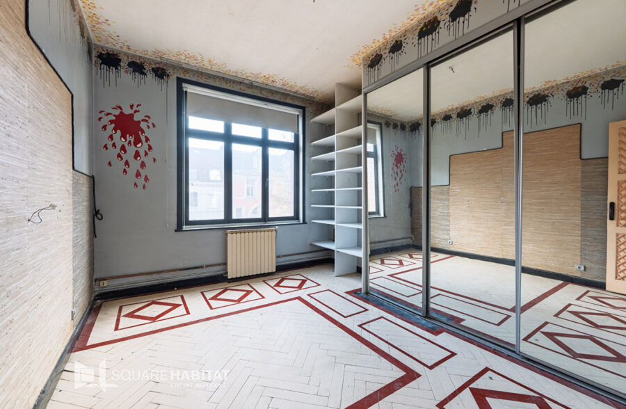 Lambersart – Champ de course Delecaux – T3 plein de cachet avec une superbe situation à rénover !