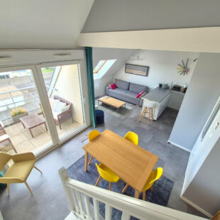 Berck Plage , T3 en duplex avec terrasse ,local vélo et place de parking !!