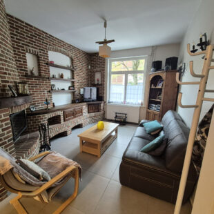 À vendre ! Charmante Maison 102m² 4 pièces avec jardin à Roubaix, limite Wattrelos, 179 000€ HAI !!!