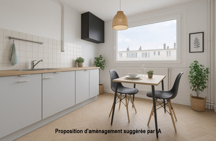 LILLE CENTRE & GARES – APPARTEMENT 3 PIECES à rafraîchir + CAVE , parking en option