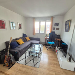 LILLE WAZEMMES/GAMBETTA : Type 2 /Type 3 de 53m² avec stationnement et cave – Vendu loué