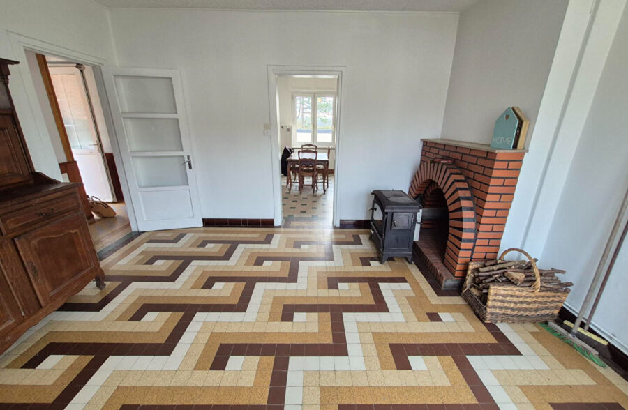 BRIMEUX , maison individuelle , 3 chbs , 2 garages , vue sur les champs !!