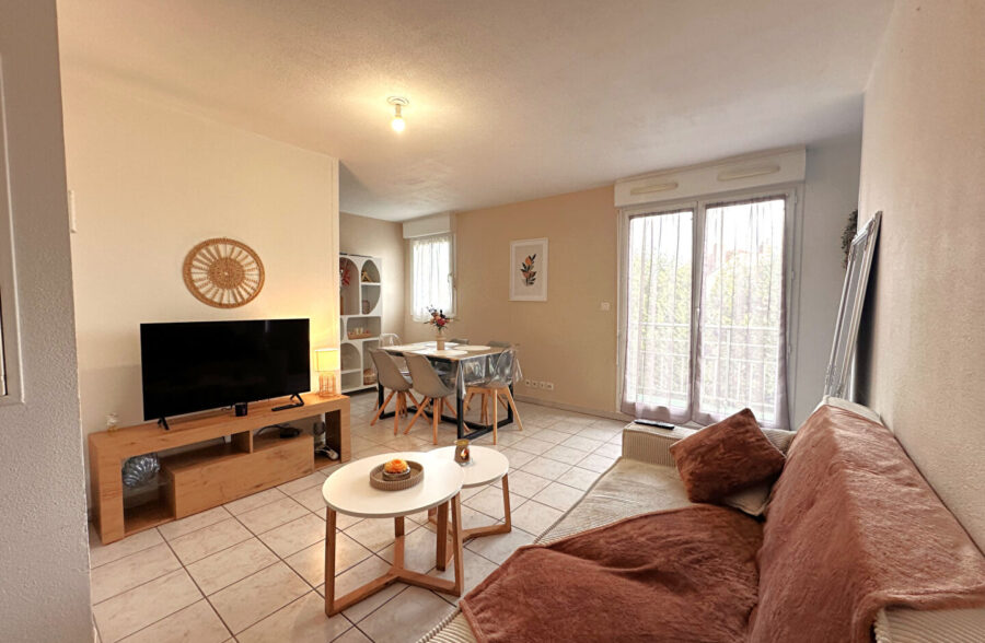 Appartement T2 en parfait état dans résidence sécurisée