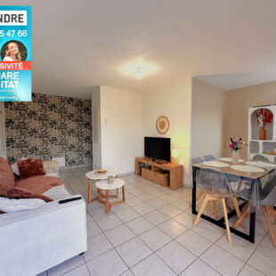 Appartement T2 en parfait état dans résidence sécurisée