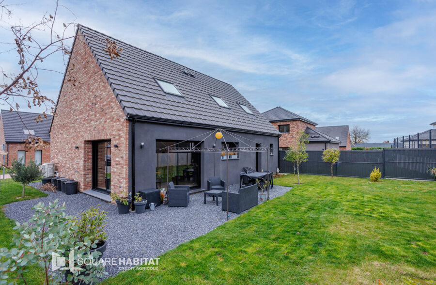 Pavillon contemporain à Wargnies-le-Grand !