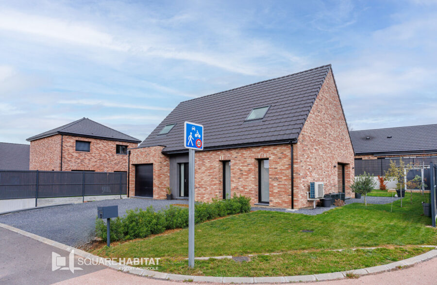 Pavillon contemporain à Wargnies-le-Grand !
