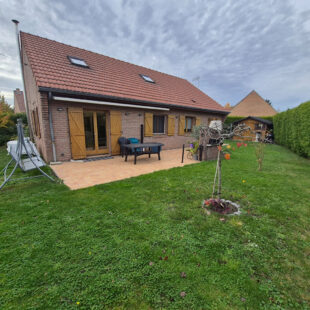 Pavillon individuel en semi plain pied Roost-Warendin 6 pièces 118m2