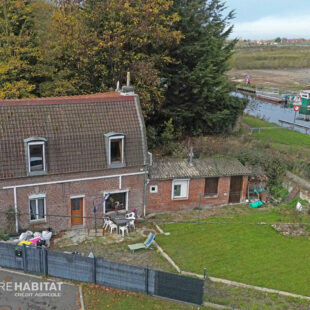 Maison semi individuelle 112m², 3 chambres, jardin