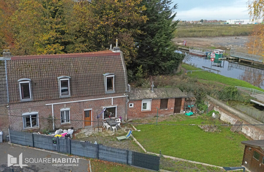 Maison semi individuelle 112m², 3 chambres, jardin