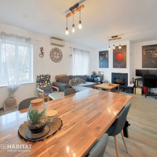 Maison semi individuelle 112m², 3 chambres, jardin