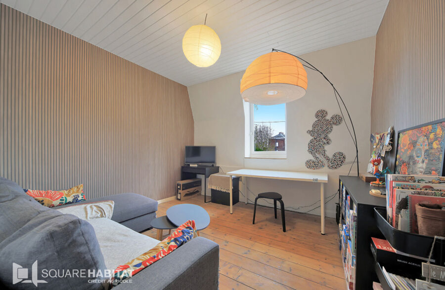 Maison semi individuelle 112m², 3 chambres, jardin