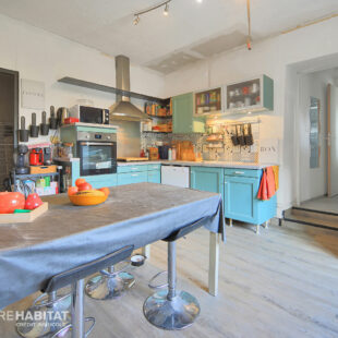 Maison semi individuelle 112m², 3 chambres, jardin