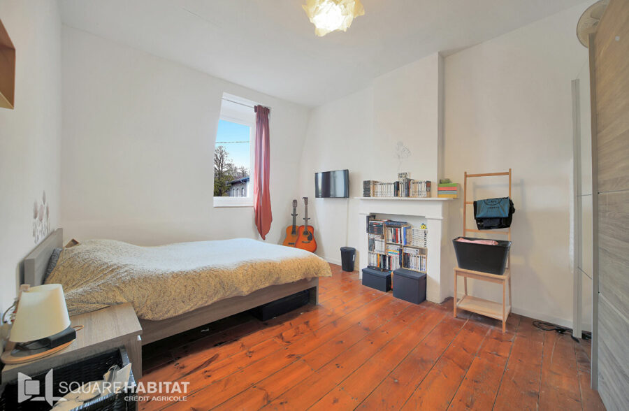 Maison semi individuelle 112m², 3 chambres, jardin